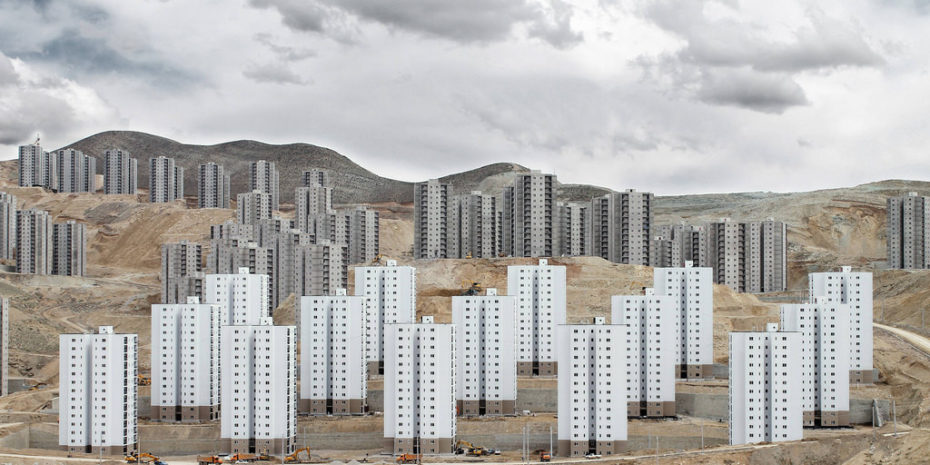 The Tehran Desert Ghost Towers. 