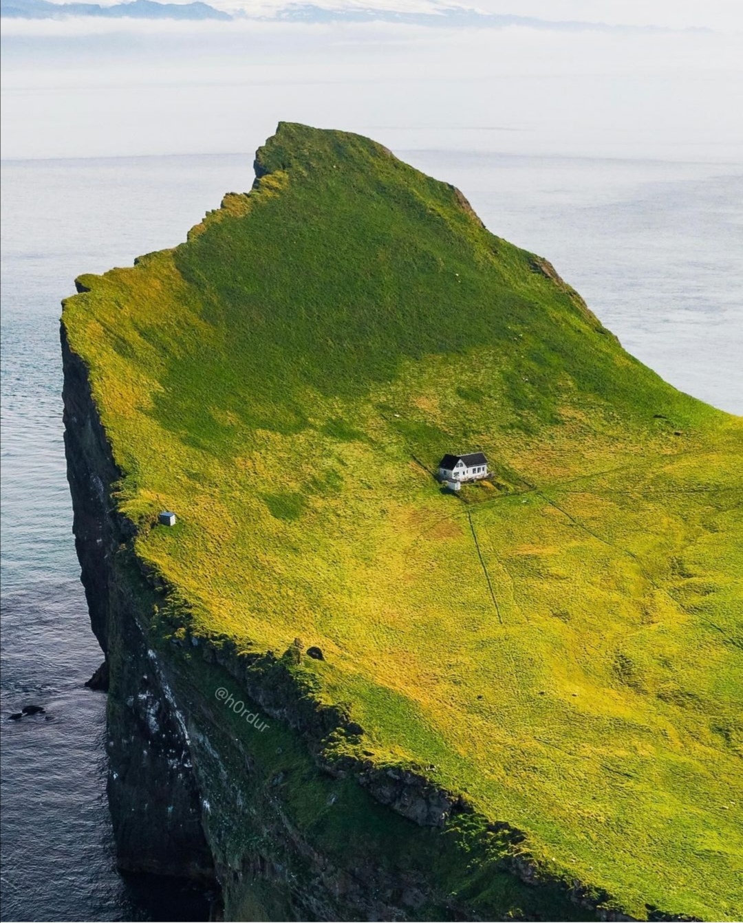 The loneliest house in the world. 