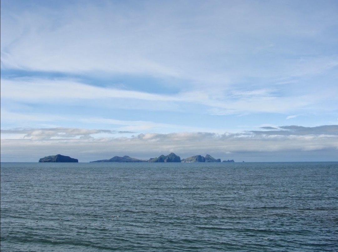 Elliðaey from a far